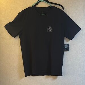 Classic Trust Your Inner Compass Black Short Sleeve Tee with Logo